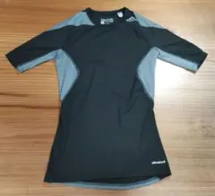 アディダス　adidas　コンプレッションT　 メンズM　黒　メンズ　匿名