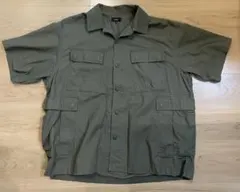 BEAMS ミリタリーシャツ　コットン100% Mサイズ