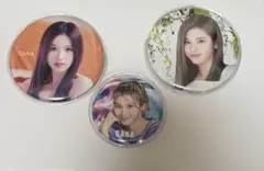 TWICE サナ 缶バッジ 3点セット　まとめ売り