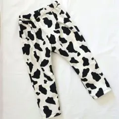 プチサルエルパンツ 140cm カウ柄 牛柄 ダンス ディズニー トイストーリー