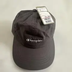 【新品】Champion チャコールグレー キャップ