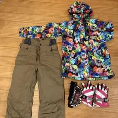 ESTIVO スノーボードウェアセット（ジャケット・パンツ・ゴーグル・手袋）