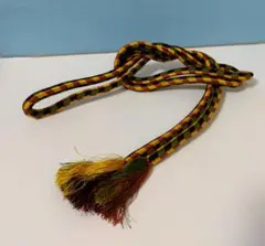 正絹 組紐帯締め 房付き