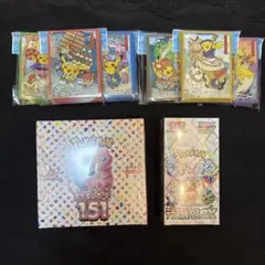 マ*ン様 ポケモンカード151・テラスタルフェスex シュリンク付きBOX スリ