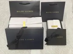 新品 ラルフローレン タオルセット ギフト箱 リボン 紙袋付
