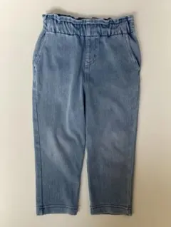 petitmain スマイルリンクリボン刺繍パンツ