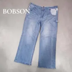 BOBSON×nissen　大きいサイズ　ペンターデニムパンツのサムネイル