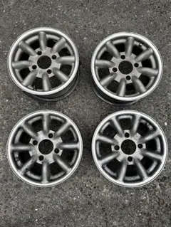 u.kei様専用 RSワタナベ?14インチタイヤホイールセット旧車ダイハツ用