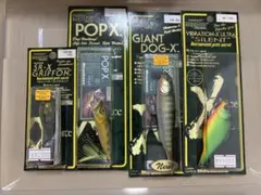希少】メガバス 特大ステッカー 40cm 6枚セット おまけ付き モノ