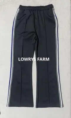 LOWRYS FARM ジャージ イージーパンツ［F］ブラック