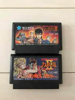 双截龍Ⅲ（ダブルドラゴンⅢ ） 箱説明書付属 ファミコン ダブル