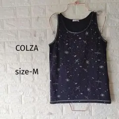 300円〜星柄＆宇宙モチーフが可愛いタンクトップM黒のサムネイル