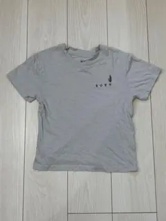 ROXY Tシャツ カットソー グレー ショート丈のサムネイル