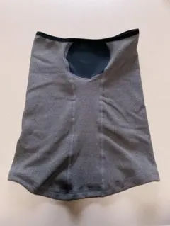 【新品】メンズ ネックウォーマー 伸縮性 防寒 柔らかい バイク グレー