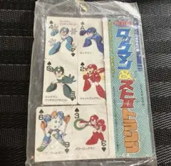 ★極希少★ CAPCOM キャラクターカード トランプ 　ストⅡ　ロックマン ☆極希少☆ CAPCOM キャラクターカード トランプ ストⅡ ロックマン