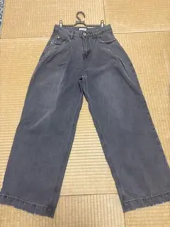 LEPSIMワイドレッグ デニムパンツ