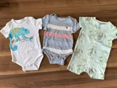 【3着セット】baby gapなどロンパース
