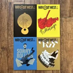 ジャズ　WAY OUT WEST 関西ジャズ情報誌 4冊セット JAZZ