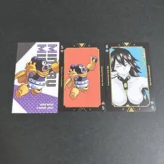 【僕のヒーローアカデミア】原画展 ミッドナイト 峰田実 トランプ 名刺カード