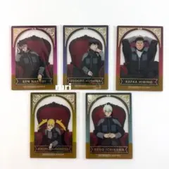 【未開封】怪獣8号⁠PLAZA⁠ ⁠ 購入特典⁠ ⁠ 箔押しクリアカード 全5種