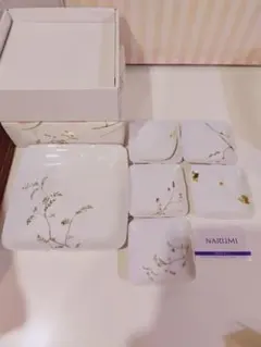 NARUMI 花柄 食器セット 6点