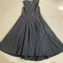 Theory x UNIQLO ブラックノースリーブワンピース M