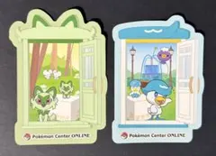 ポケモンセンターオンライン ノベルティ ステッカー 2枚セットのサムネイル
