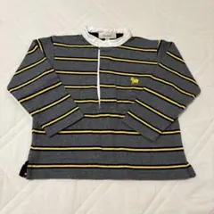 ハッシュアッシュ【美品】長袖シャツ ポロシャツ 90 子ども服　ベビー服長袖