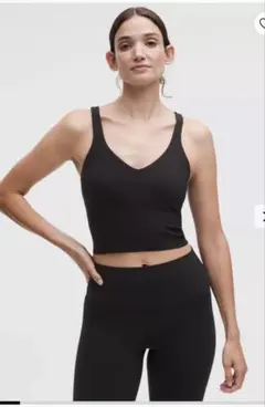 【極美品】ルルレモン Lululemon｜Align™｜タンクトップ｜ブラック ルルレモン Align™ ウエスト丈 レーサーバックタンクトップ | タンク