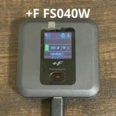 FUJISOFT フジソフト モバイルルーター +F FS040W 初期化済 - メルカリ