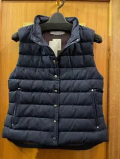 S ダウンベスト 紺色 新品未使用品 ネイビー レディース アウター 婦人ベスト