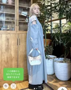 袖2WAYワンピース　niko and... 半袖ワンピース　長袖ワンピース