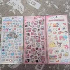 カミオジャパン キャラクター　シール交換3枚セット