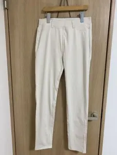 無印良品　ストレッチレギンスパンツパンツ オフホワイト Lのサムネイル