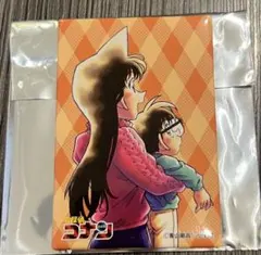 名探偵コナン スクエア缶バッジ 2弾 江戸川コナン 毛利蘭 1点