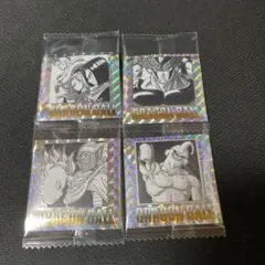 ドラゴンボール　ウエハース　40周年記念　シール4枚セット