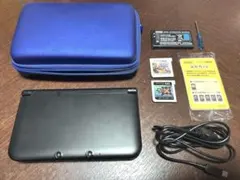 【本日限定値下げ】3DS LLブラック 本体＋ソフト2本等 すぐ遊べるセット