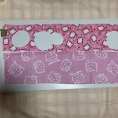 レトロ　ハローキティ コットン生地 はぎれ