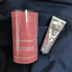 【ロクシタン】チェリーハンドクリームタオル付き