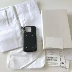 Maison Margiela iPhone14 ラウンドジップ　4ステッチ