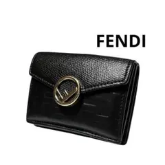 最終価格　FENDI フエンディ　エンボスロゴ　コインケース　カードケースのサムネイル