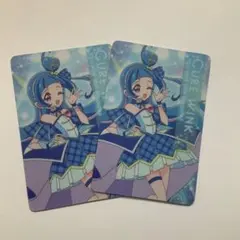 プリキュア　キラキラカードグミ　キュアウインク　キュアミスティック　小林みくる