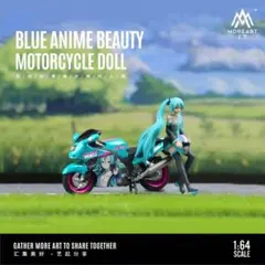 【More Art】1/64 初音ミク レーシングバイク＆フィギュアセット