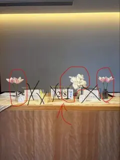 結婚式 ウェルカムスペース 造花