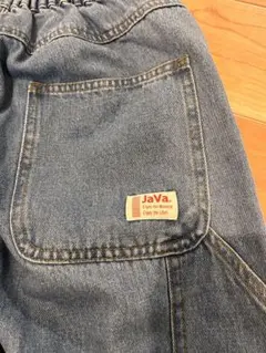 JaVa デニムパンツ ワイドシルエット Mサイズのサムネイル