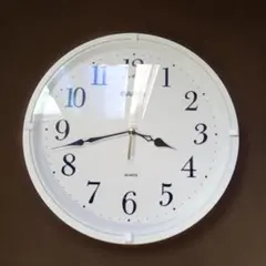 カシオ 掛時計 ホワイト LW210