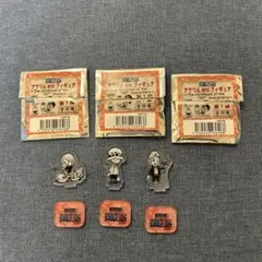 【ONE PIECE】アクリルミニフィギュア/ロー/ボニー/カク3点セット