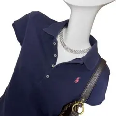 00s ラルフローレン ポニー 刺繍 ポロシャツ y2k 平成女児 平成ギャル