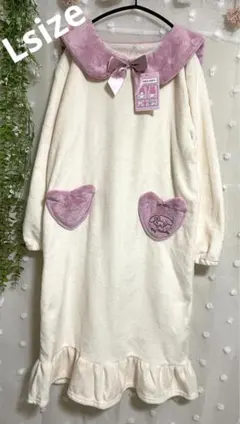 신품❋ 미사용 ❋ L 마이멜로디 룸웨어 토끼 귀 선원 모코모코