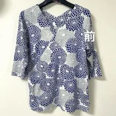 新品タグ付き インド綿のとてもさらりとした七分袖ブラウス - メルカリ